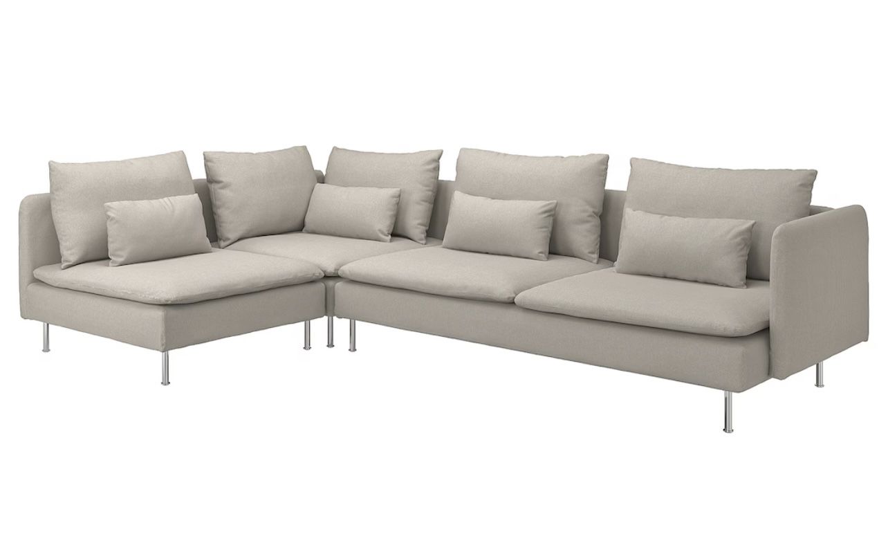 Modern White Sofa Sectional 