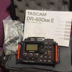 Tascam DR-60D MKII Portable Audio Recorder