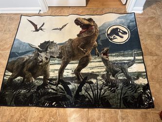 Jurassic World Dinosaur Non Slip Rug 