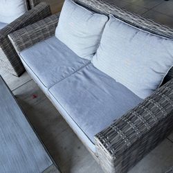 Outdoor Patio Couch And 2 Love Seat Set $950 *FREE DELIVERY* (inside 10 Miles)