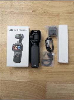 DJI Osmo Pocket 3 4k Handheld Camera with Rotatable Touchscreen