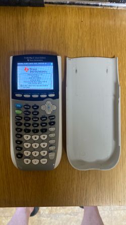 Ti-84 Plus C Silver Edition Texas Instruments Graphing Calculator