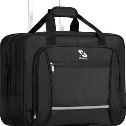 Brand: Golkcurx4.4  78
Rolling Laptop Bag with Wheels, Removable Water-Repellent Rolling Briefcase. Fits Up to 17.3 Inch Laptop Roll
