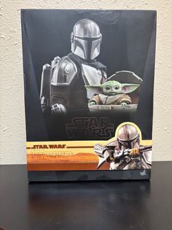 Hot Toys Star Wars The Mandalorian & The Child Deluxe Figure Set