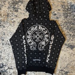 Chrome Hearts Designer Zip up Hoodie