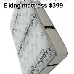 Cal King Mattress And E KING 399 Brand New