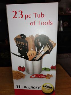BergHOFF 23 pc Tub of Tools