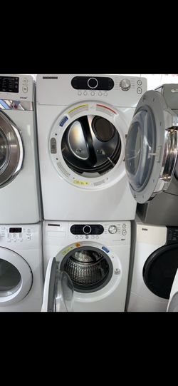 Samsung set washer and dryer gas