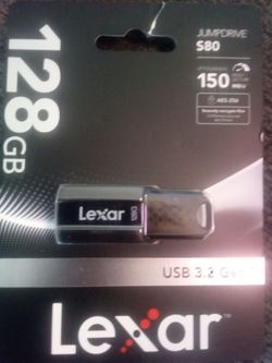 Lexar JumpDrive S80 128GB USB 3.1 Type-A Flash Drive