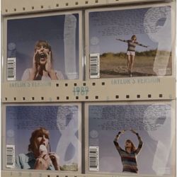 The 1989 (Taylor's Version) Film Strip Vinyl Display Shelves