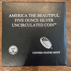 2013-P Great Basin 5oz Silver ATB Coin w/ Mint Packaging