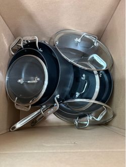 All Clad Pots and Pans 13 piece