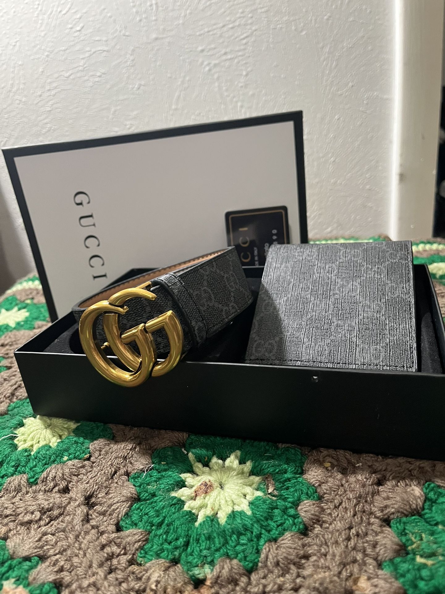 Gucci Belt & Wallet Set🔥
