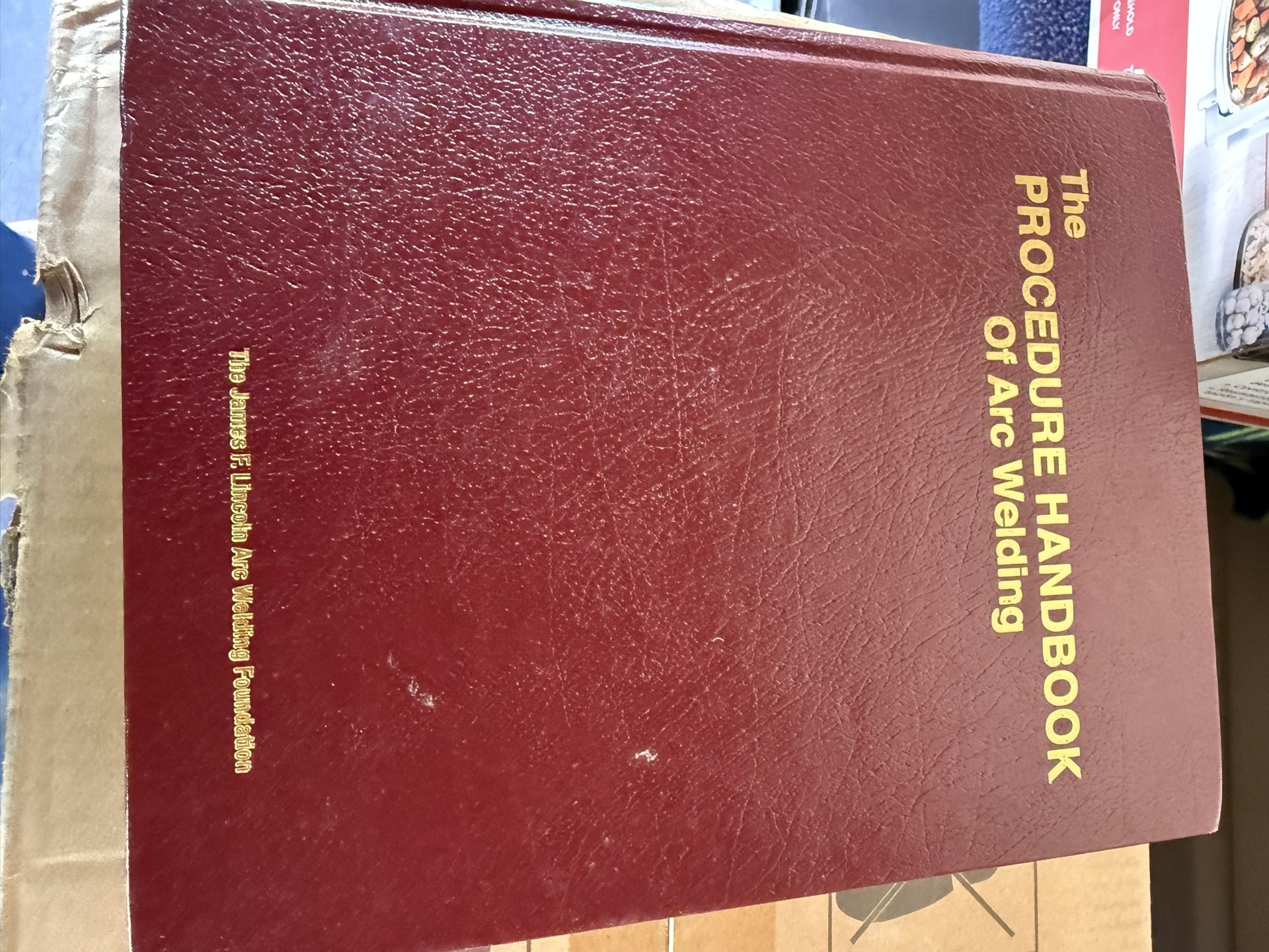 The Procedure Handbook Of Arc Welding ,($55.00) Metals And How To Weld Them ($35.00) Print Reading For Industry ($22.00) Or Books OBO