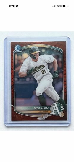 2025 Bowman - Prospects Nick Kurtz #BP-114 Orange /25 (RC)