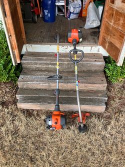 Two husqvarna weed walkers need work