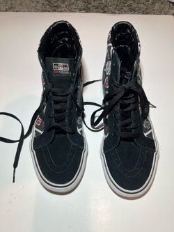 Vans Nintendo NES Controller Game Over SK8 High Top Sneakers Men 10.5 *READ*