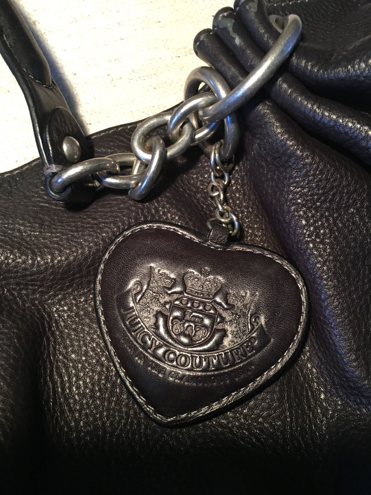 GORGEOUS, supple leather Juicy Cotoure handbag, tote!