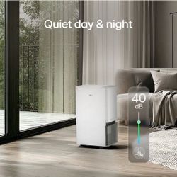 LG Dehumidifier White with Water Tank
