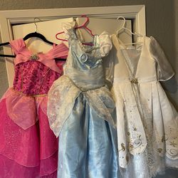 Disney Princess Dresses Size 5/6
