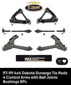 97-99 Dodge Dakota/Durango Control Arms