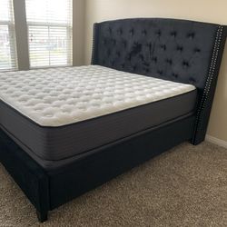 $699 Brand New King Bed Frame With Mattress (Read Description Below)