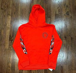 red marty boy chrome heart SIZE SMALL