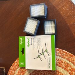 iRobot Edge-Sweeping Brush 3 Pack And Filters