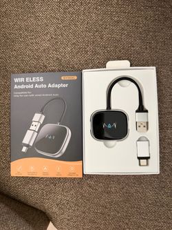 New Wireless Auto Adapter (Android 11 and Above)