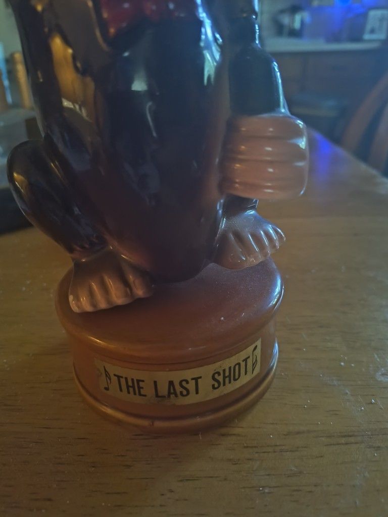 Antique Musical Turning Monkey