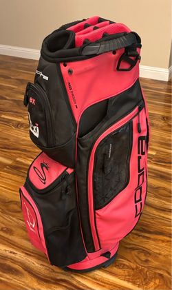 Cobra 14-Slot Golf Cart Bag (Pink/Black)