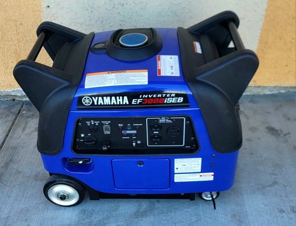Yamaha EF3000iSEB, 2800 Running Watts/3500 Starting Watts, Gas Powered Portable Inverter
(BRAND NEW)