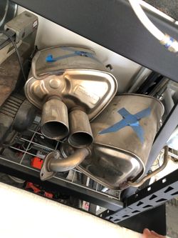Subaru wrx sti 18 OEM mufflers