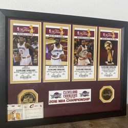 Cleveland Cavaliers 2016 NBA Champions Commemorative Tickets 
