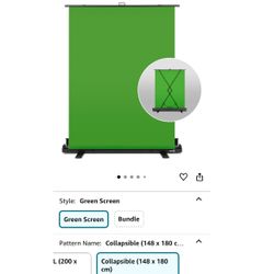 Elgato GREEN SCREEN!