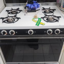 GE gas stove.