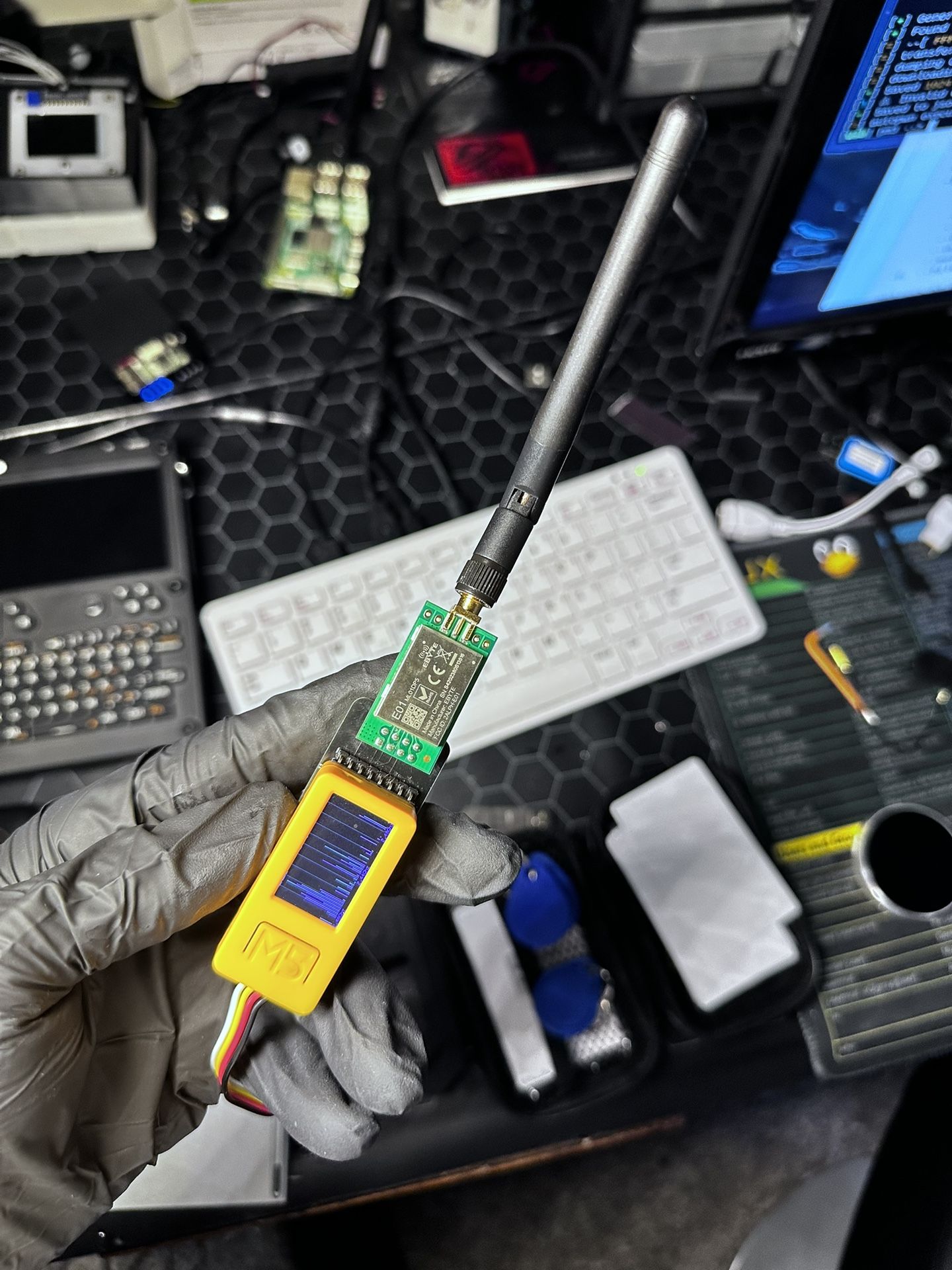 M5Stack M5stick C Plus 2 NRF24 Carrier Board