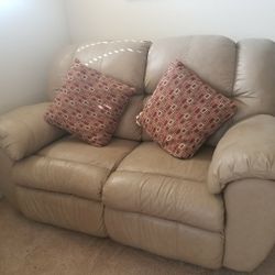 Leather Recliner 