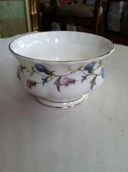 Made in England Royal Albert Brigadoon Style Bone China 4" round Cup