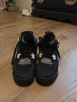 Youth black Jordan’s size 4.5