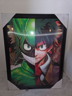 My Hero 3D Anime Posters 12 x 16 New (Price Is Firm)