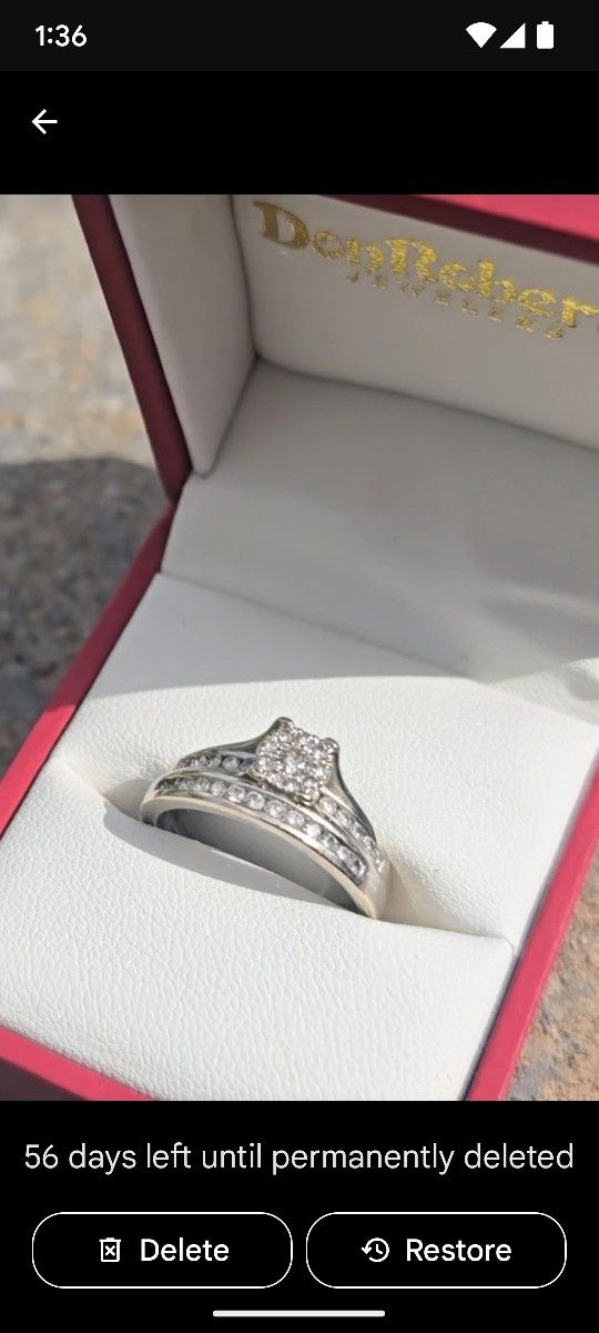 Wedding Bands Karat Gold Diamond Size 7
