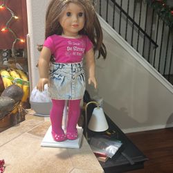 $12 American Doll Outfit With shoes And Tights 