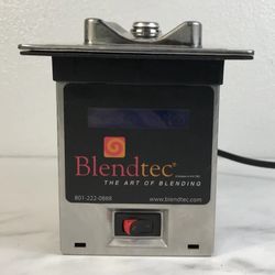 2 Blendtec ICB3 Commercial Smoothie Blender & Stainless Cart