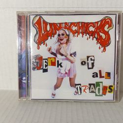 LUNACHICKS: JERK OF ALL TRADES CD - 1995 - GO KART RECORDS - FREE SHIPPING

