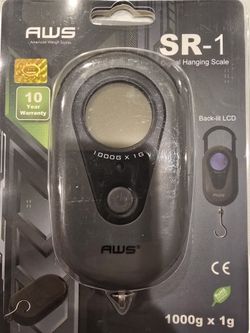 AWS SR1KG Digital Hanging Scale