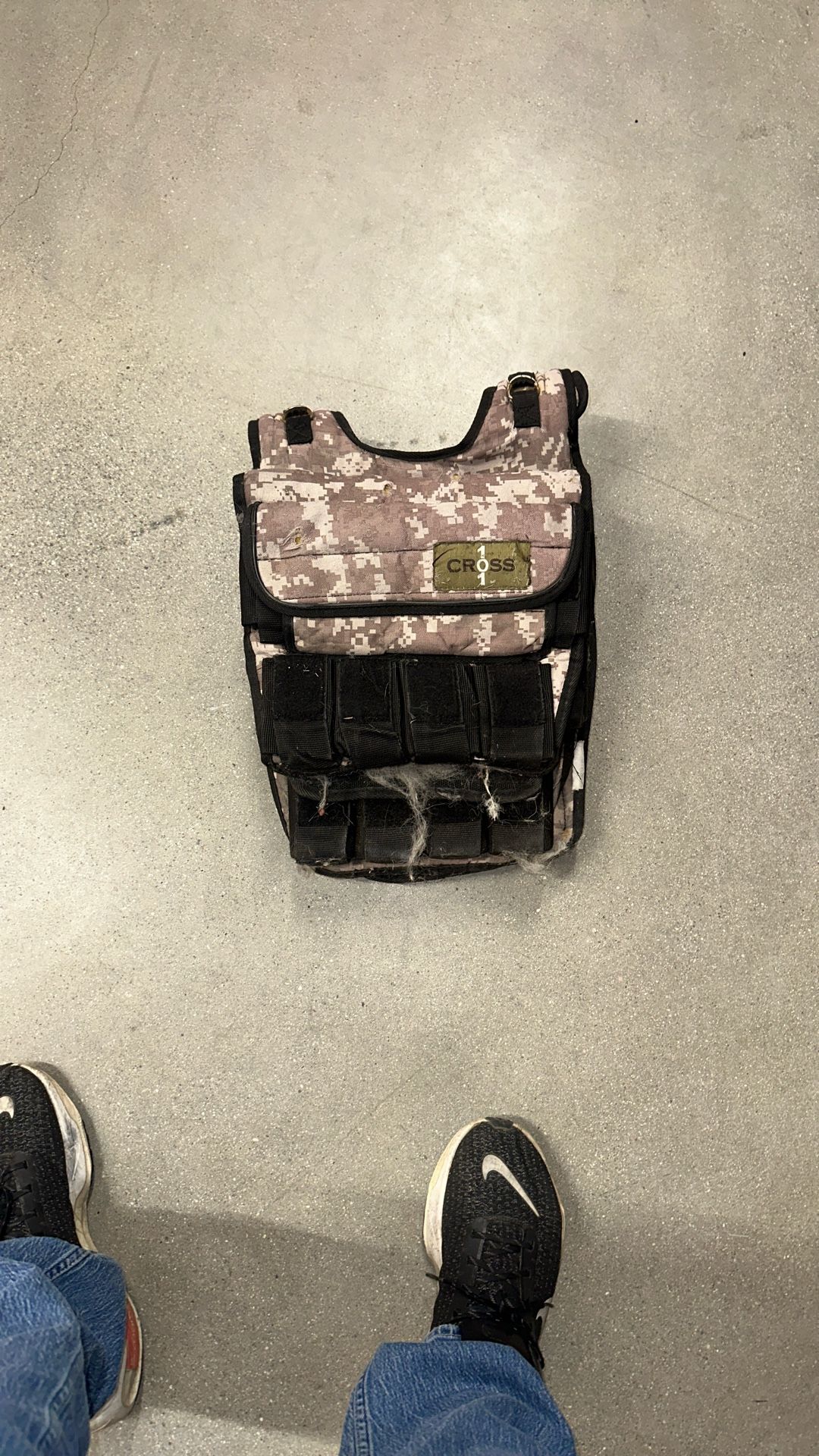 150 lb Military Weight Vest w/ Plates – Camo