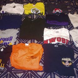 Mens mediums shirts good for work shirts LOT