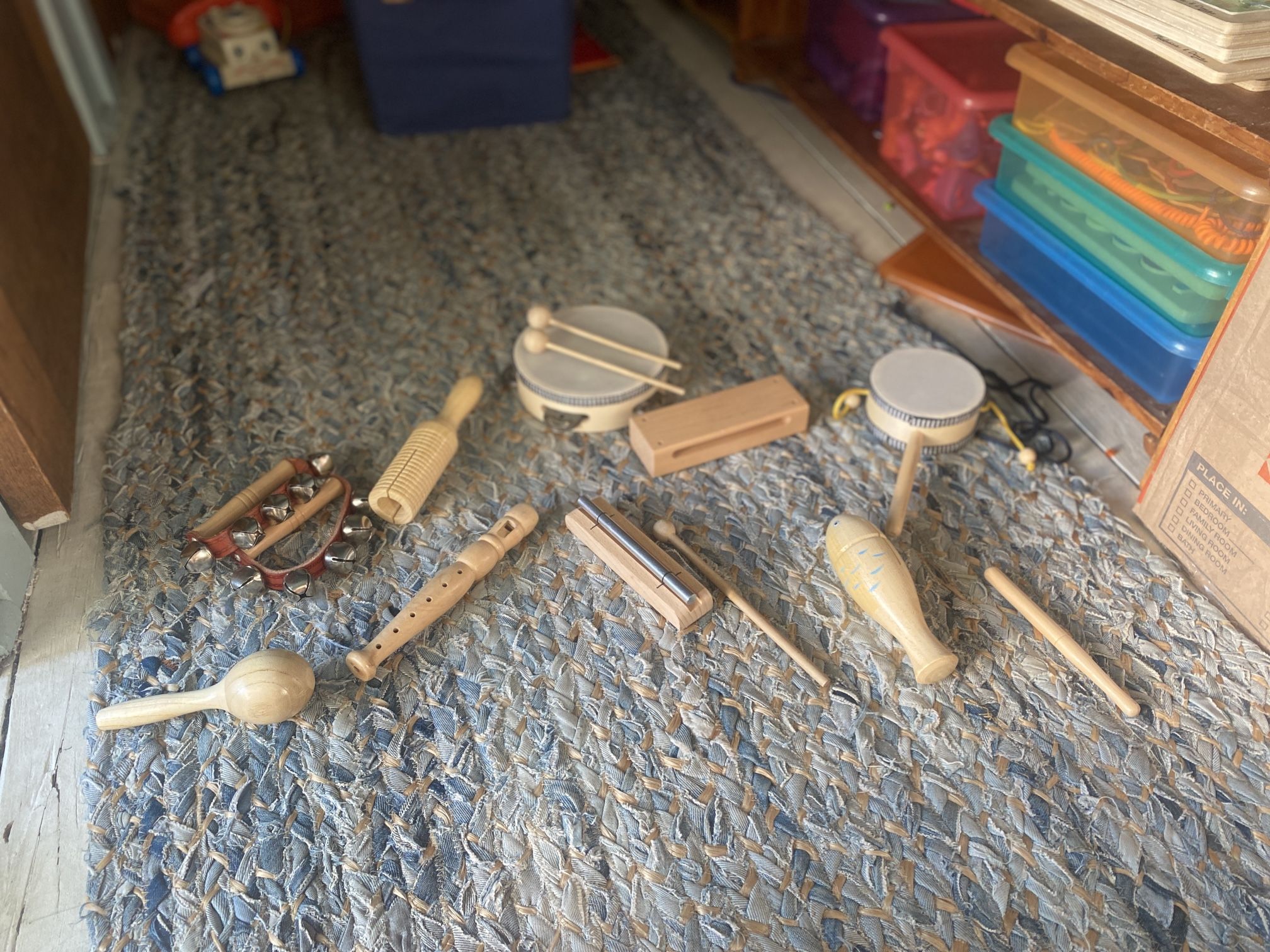 Wooden Kids Music Set