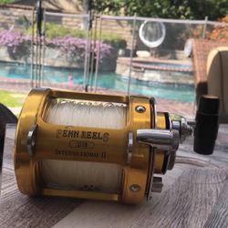 Penn International GOLD 30SW TWO-SPEED Big Game Fishing Reel-XLNT SHAPE!!!! 